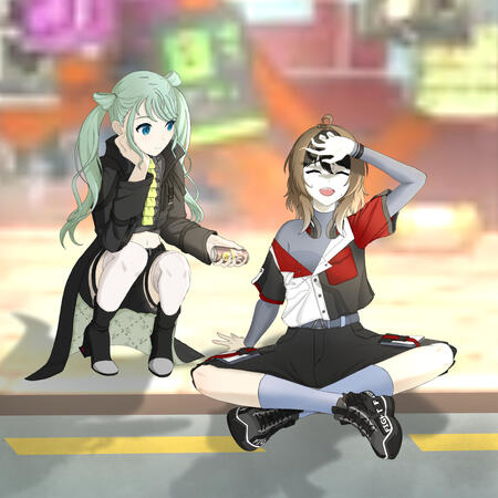 oc x pjsk character collab